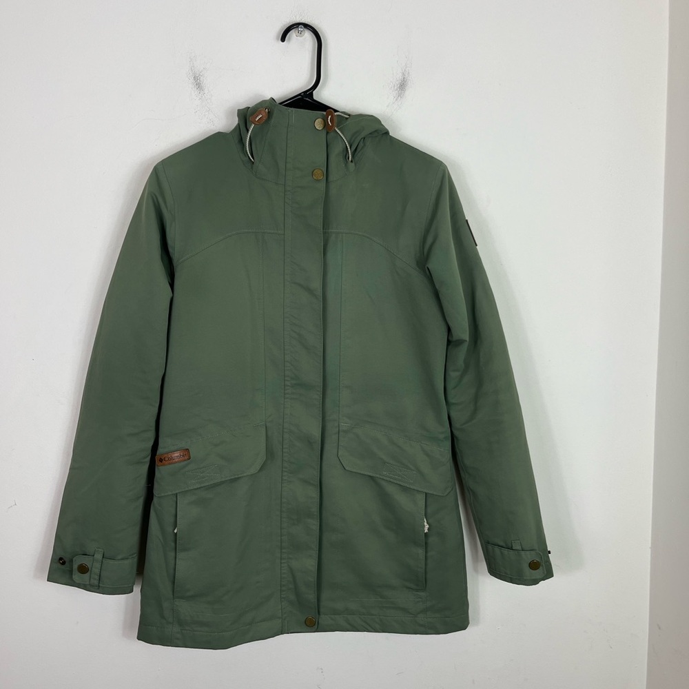 Columbia South‎ Canyon Long Hooded Women’s  Jacket Sz XS - Picture 2 of 12